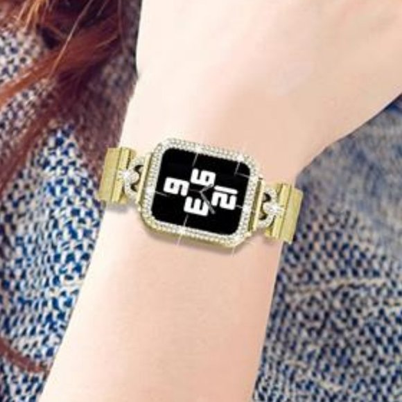 NEW Gold Apple Watch Band + Case main image 4